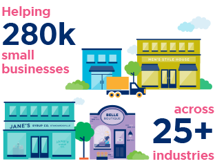 Infographic small business