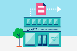 illustration of a store